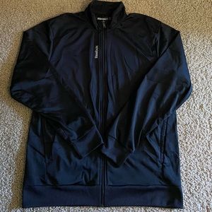 LAST CALL! EUC black Reebok activewear zip up jacket
